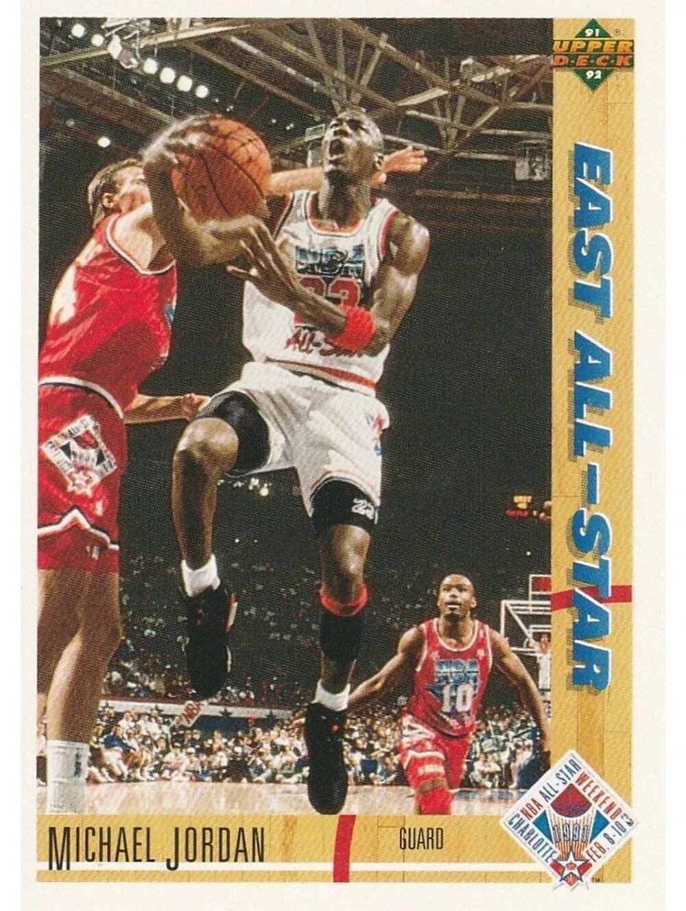 Michael Jordan 1991-92 Upper Deck All-Star #69